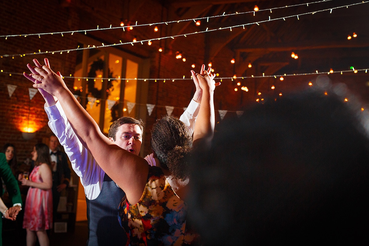 guests dancing at godwick