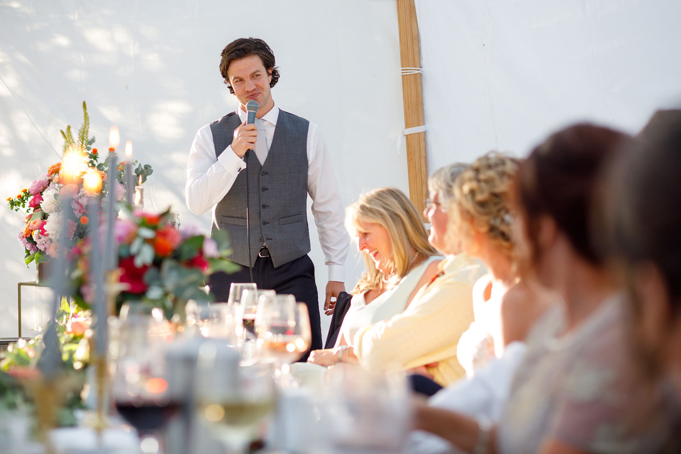 the best mans speech at a summer solstice wedding