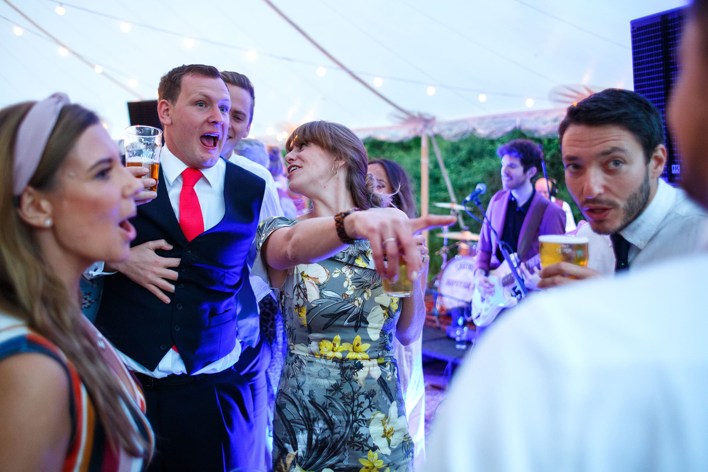 the groom on the dancefloor