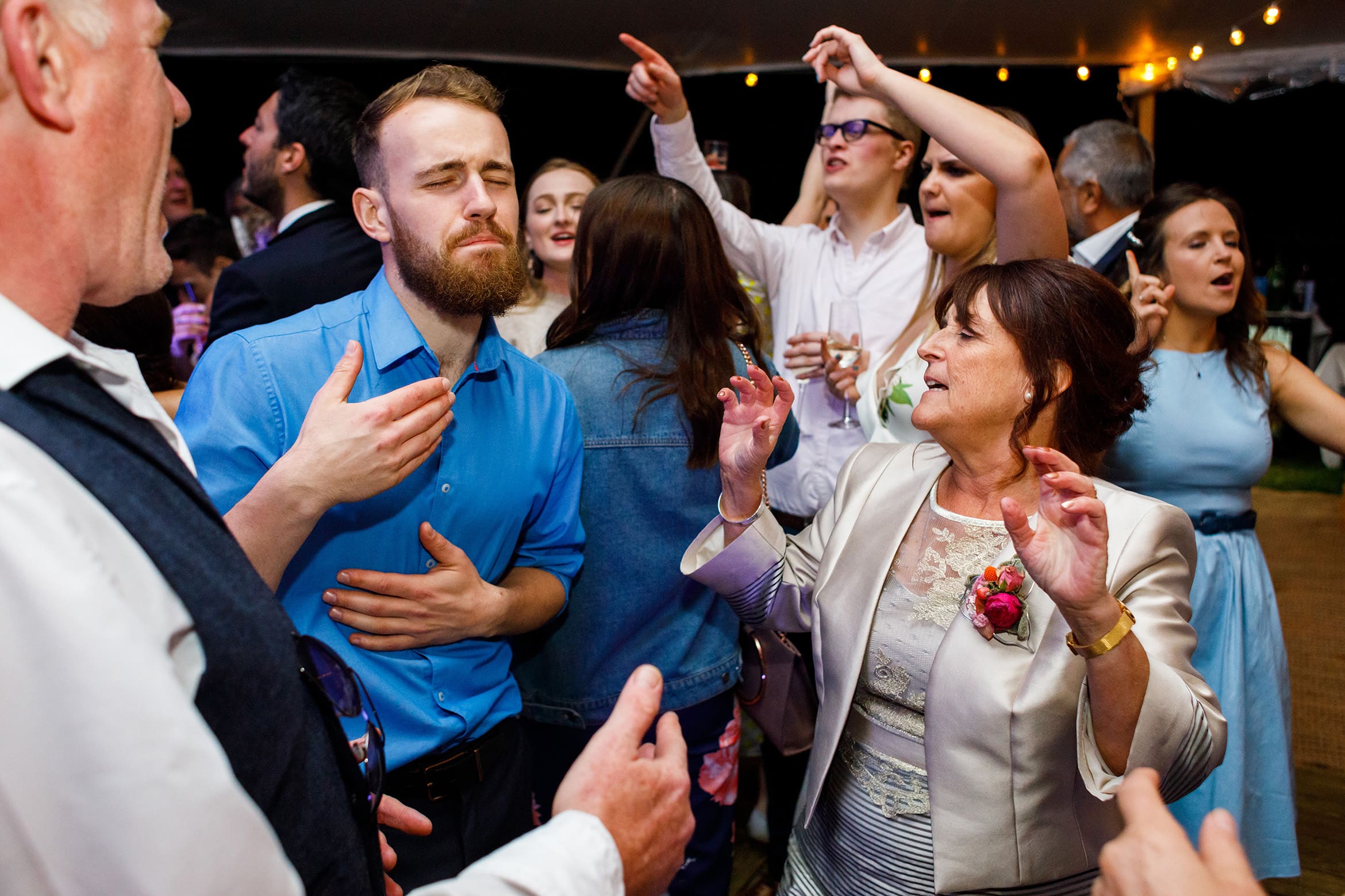 mother of the bride on the dancefloor