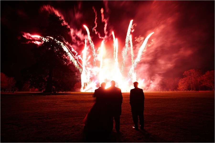 fireworks at loseley