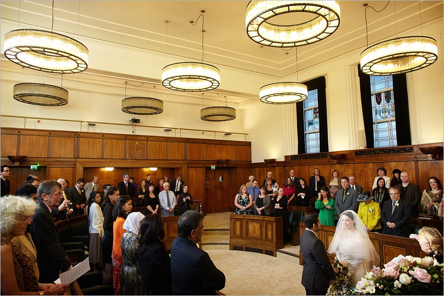 town hall hotel ceremony room