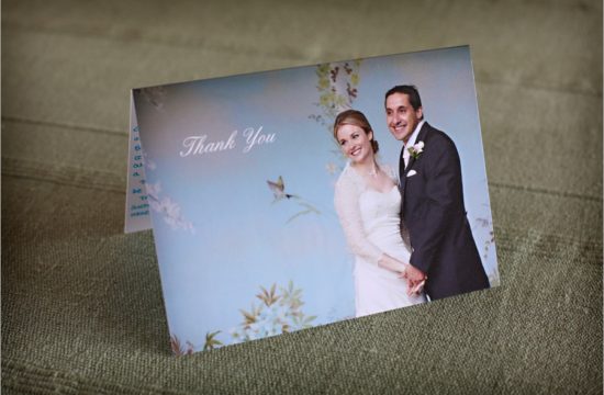 wedding thank you card
