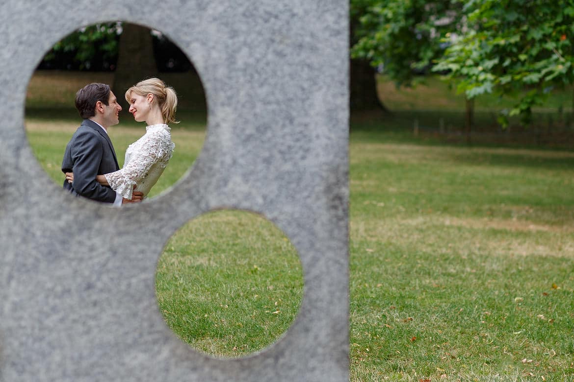 shooting through the sculptures in green park