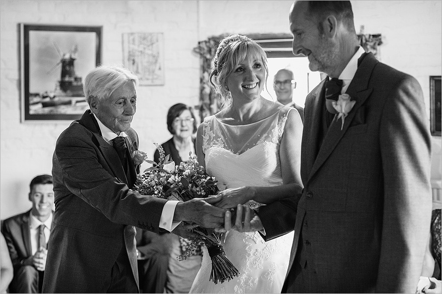 Cley Mill Wedding photos Eileen and Clive