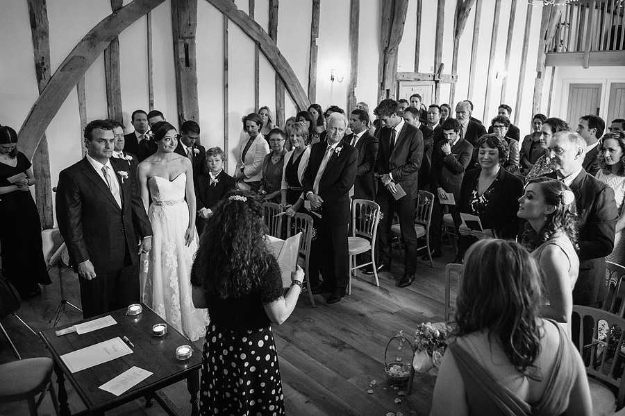 the ceremony room at bruisyard hall