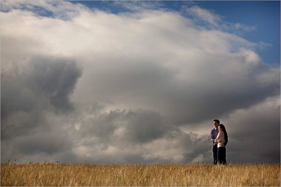 standing in a cornfield