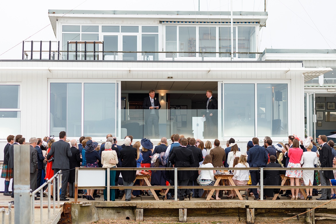 speeches at an aldeburgh yacht club wedding