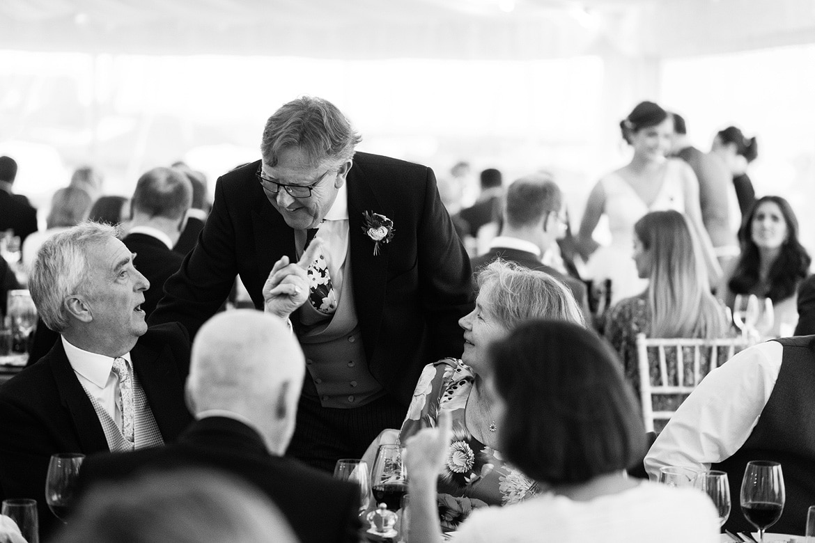 wedding guests at an aldeburgh wedding