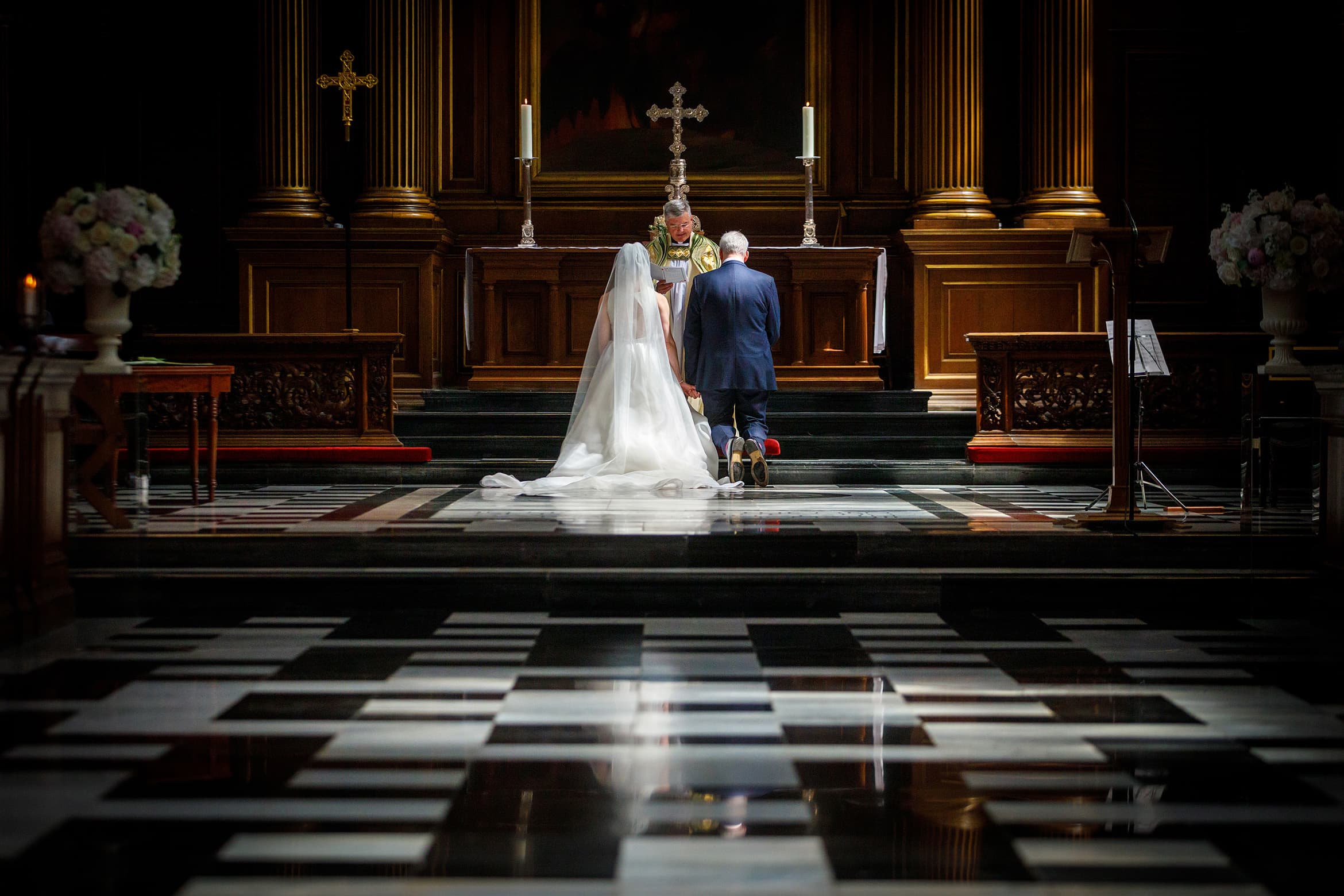 trinity college chapel wedding