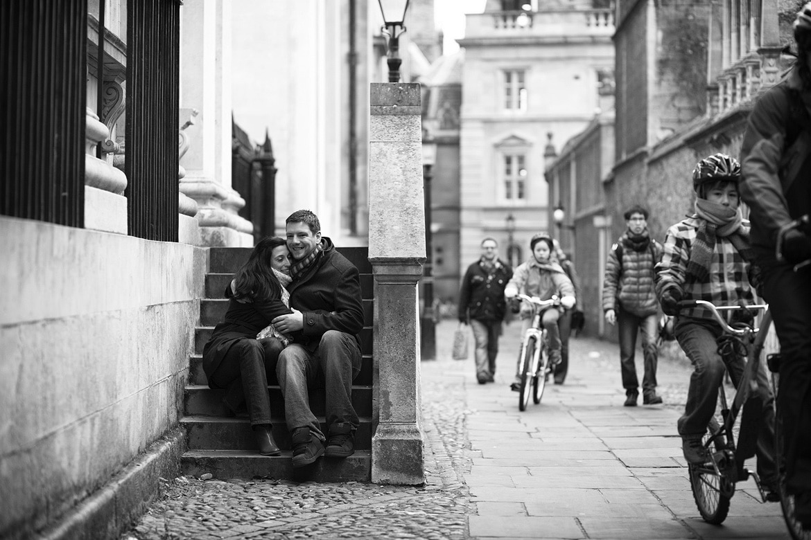 february engagement photos in cambridge