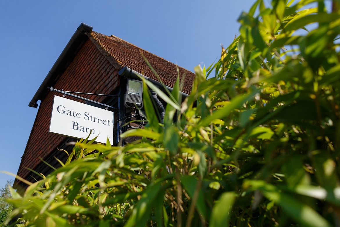 gate street barn in the august sunshine