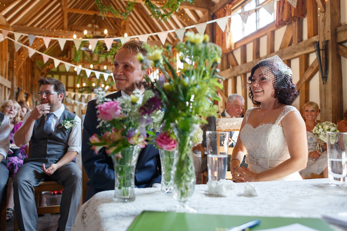 the couple listen to the readings