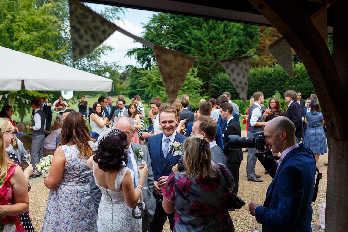 the guests outside gate street barn