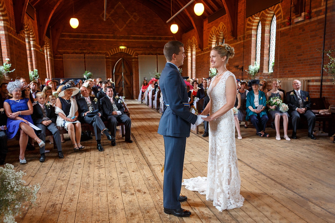 a wedding ceremony at gressenhal museum