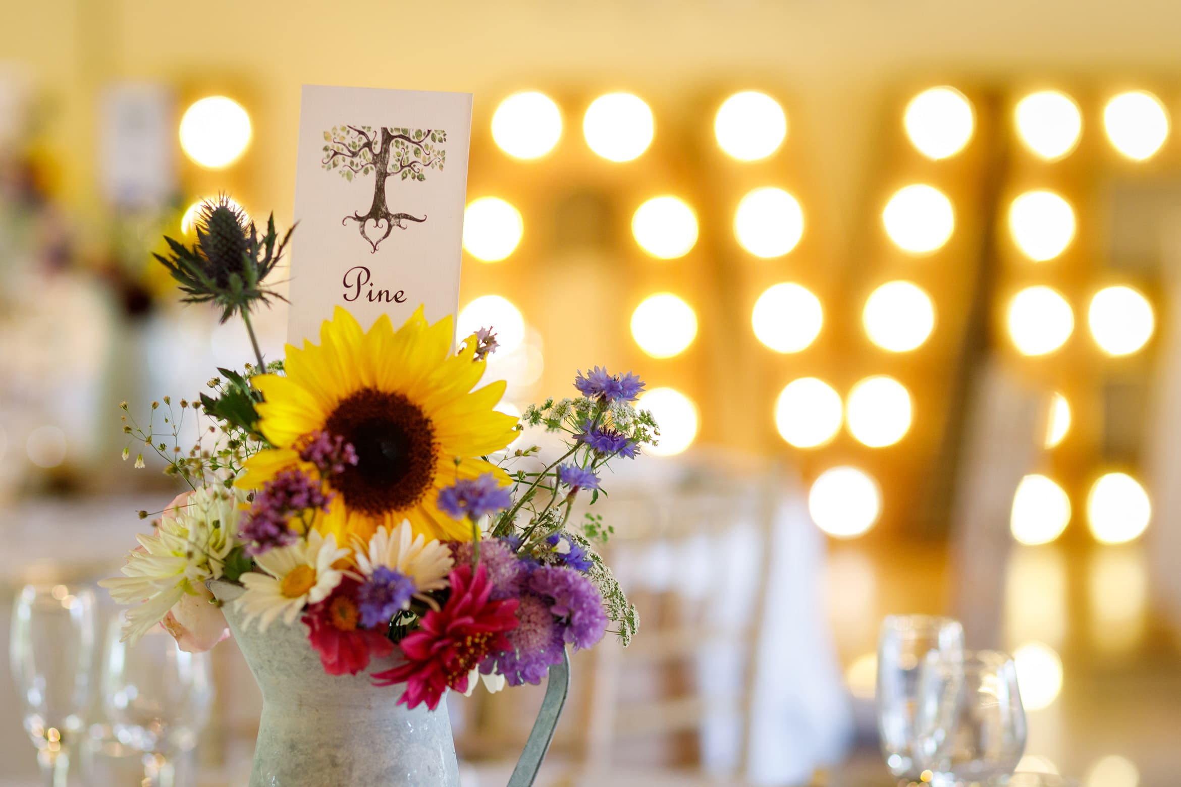 table details at hautbois hall