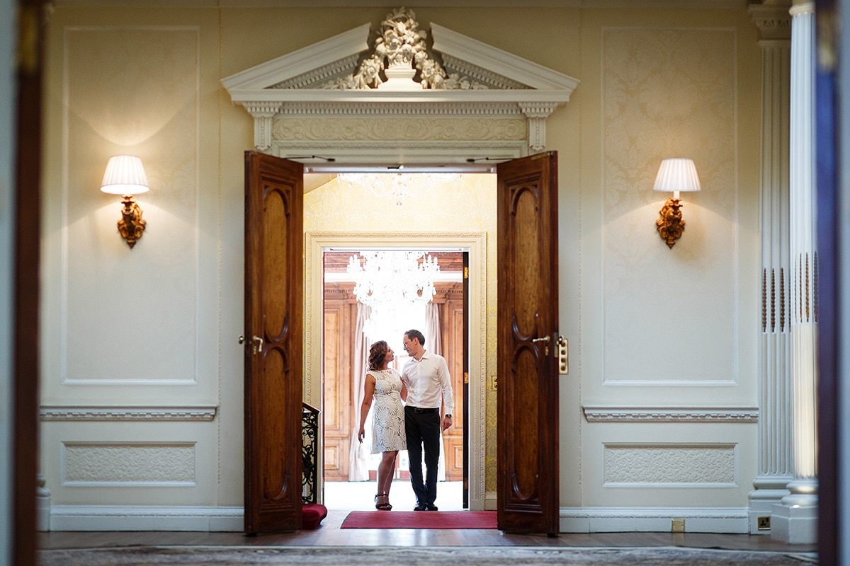 inside to stand in the dorrway to the hedsor dining room