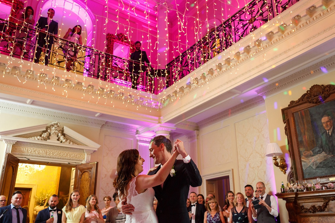 the first dance in the hedsor central hall