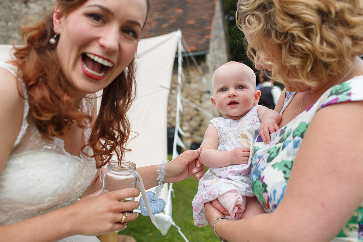 laura and a friends baby