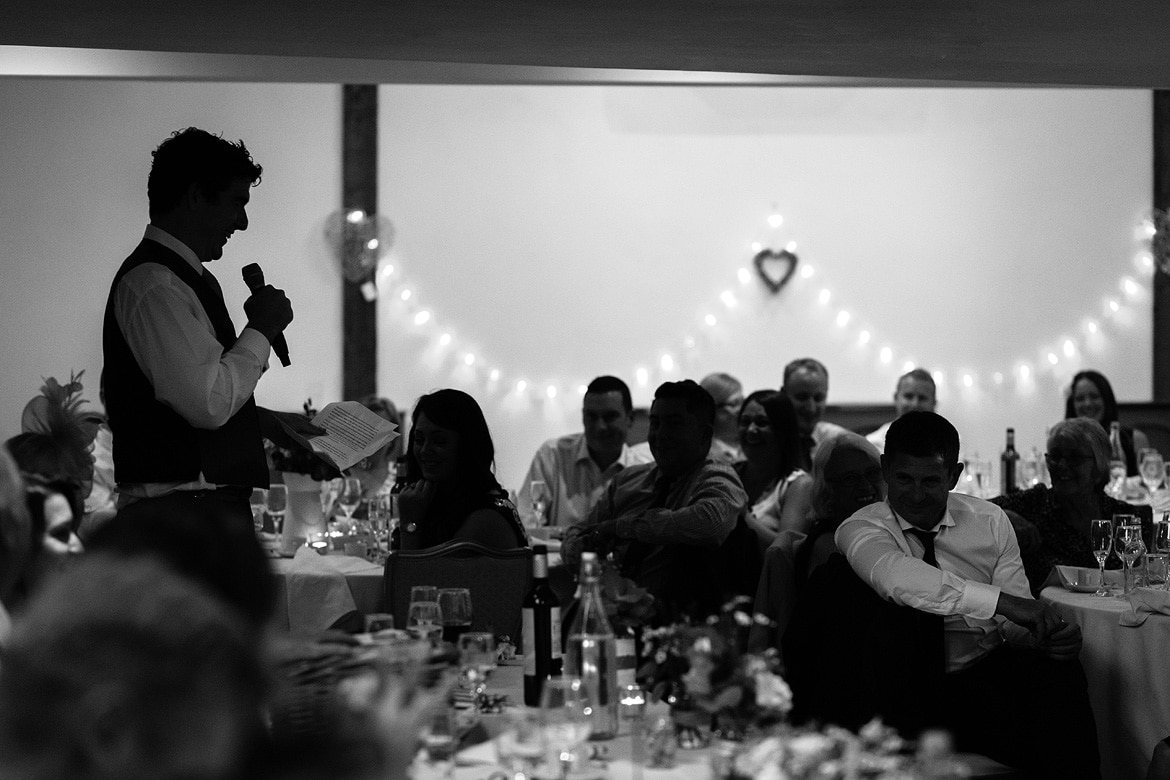 a best man speaks at maidens barn