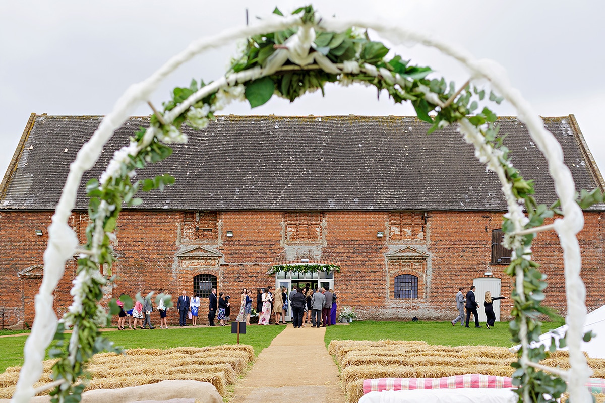 the outside of godwick barn