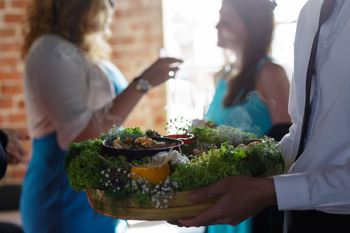 wedding canapes