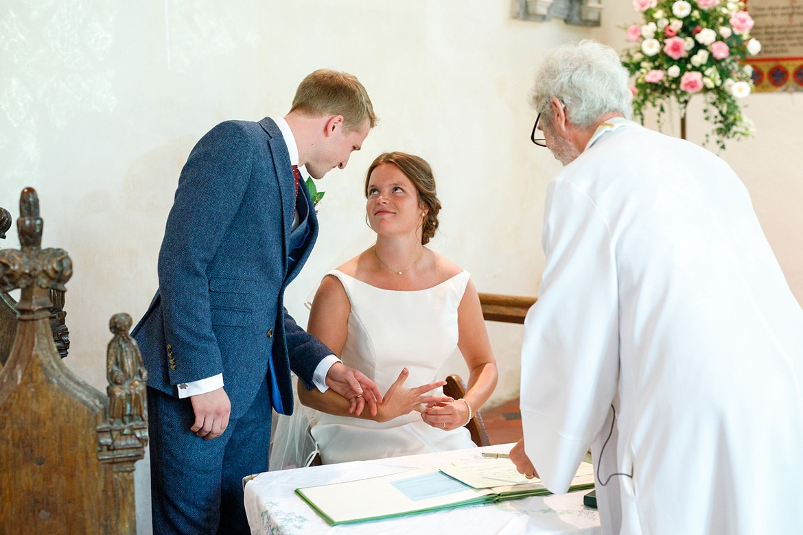 signing the register