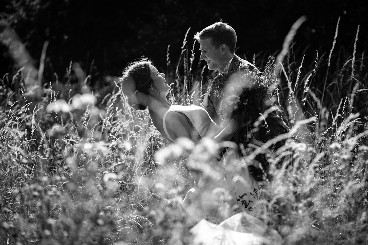 bride and groom portraits in old buckenham