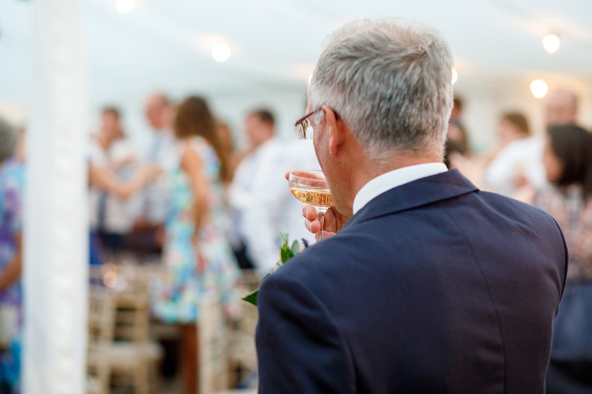 a toast to the bride and groom