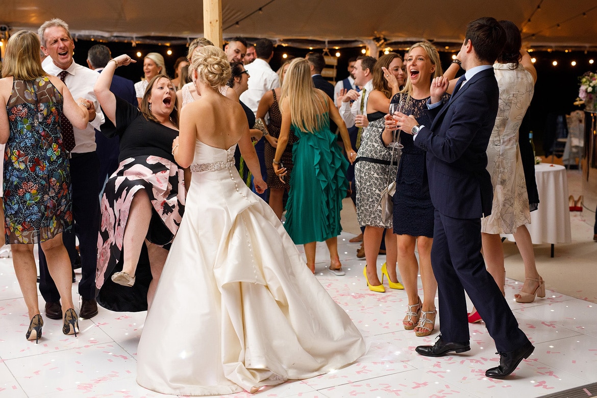 more dancing inside the tent