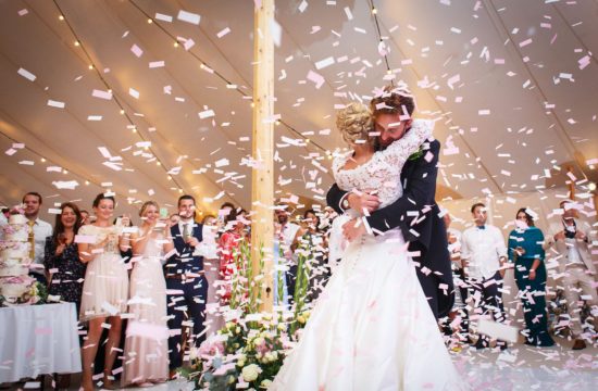 summer marquee wedding first dance in a papakata sperry tent