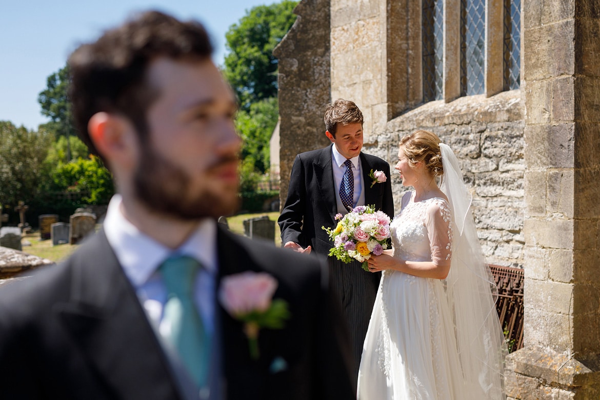 michelle george outside pennard church