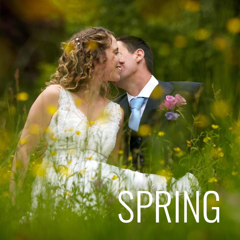 spring wedding photography