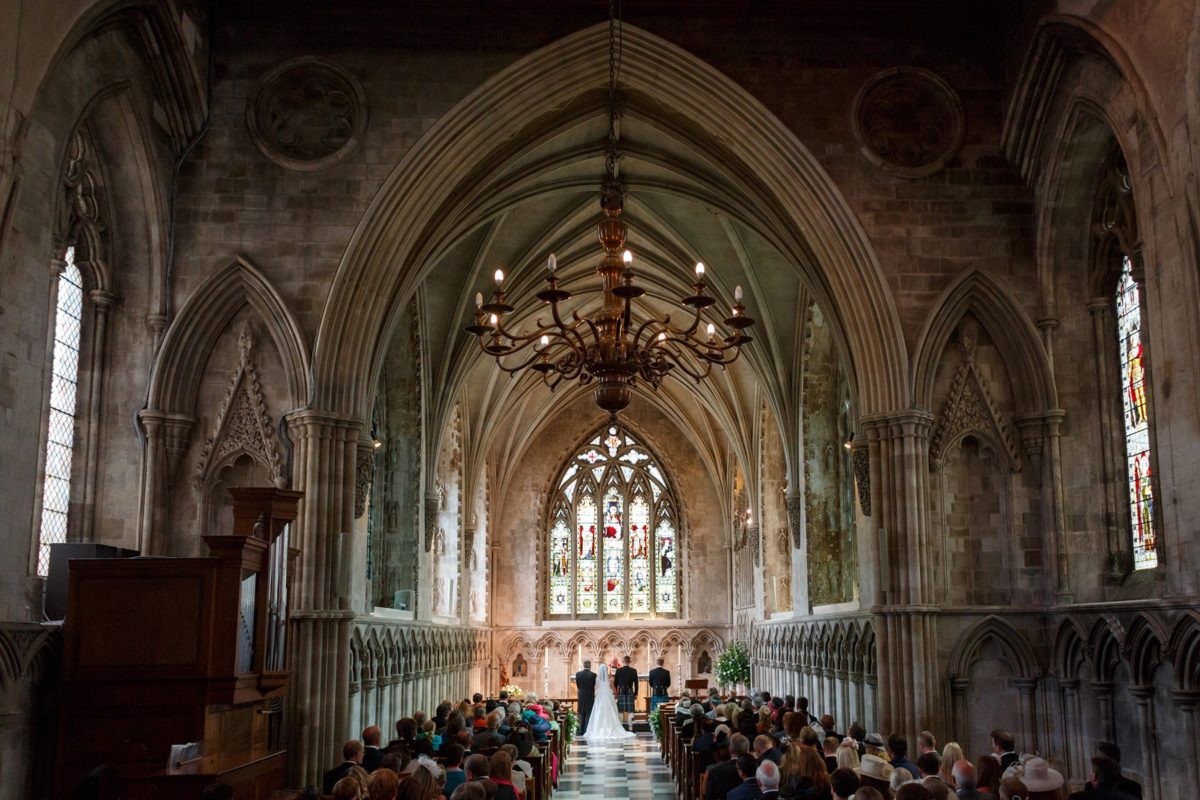 St Albans Cathedral Wedding Ginny and Alistair by Duncan