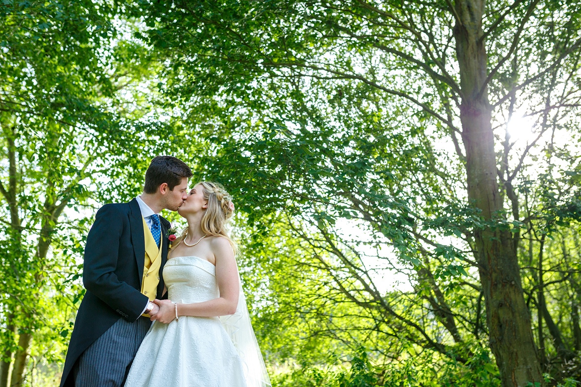 bride and groom portraits at a suffolk autumn wedding