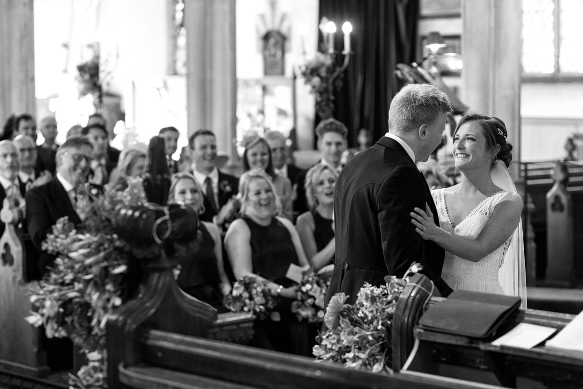 wedding at aldeburgh church