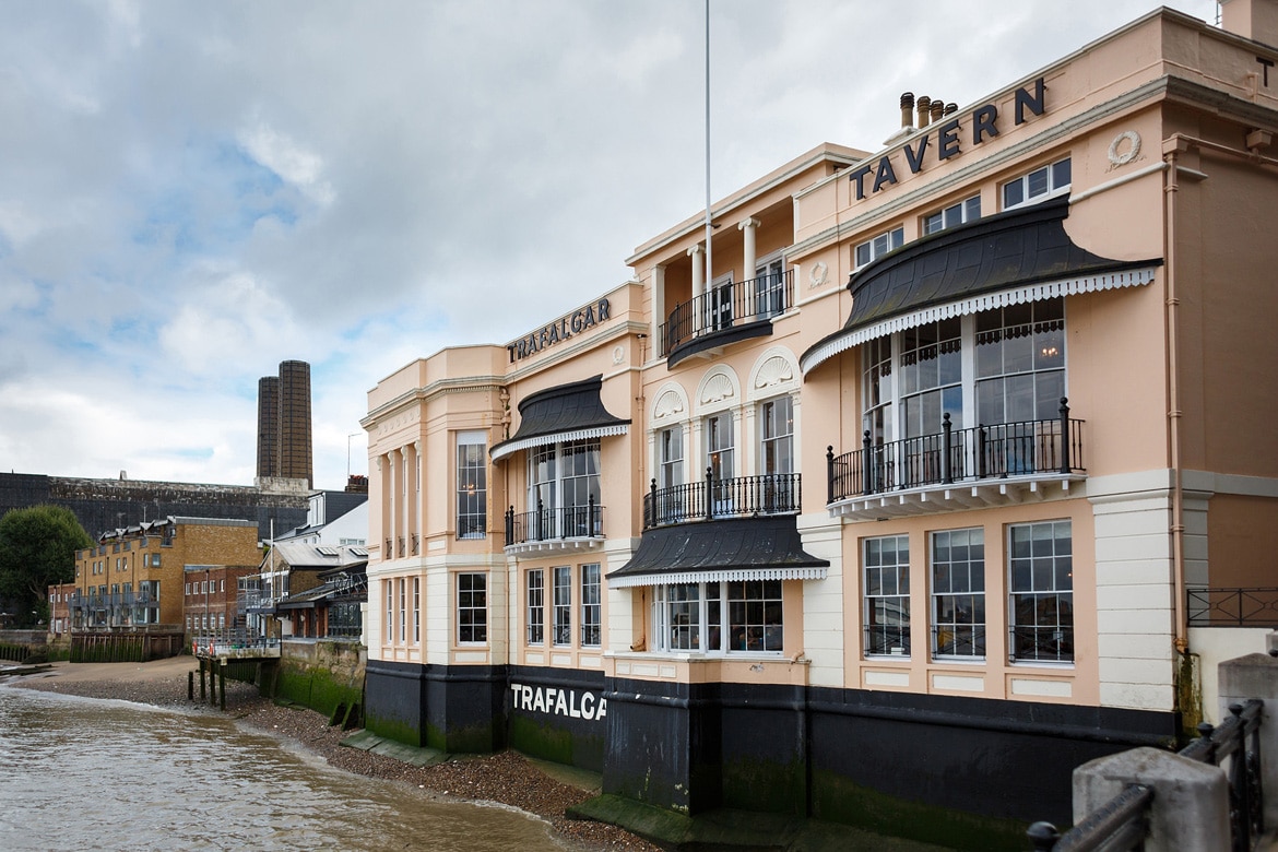 trafalgar tavern in london