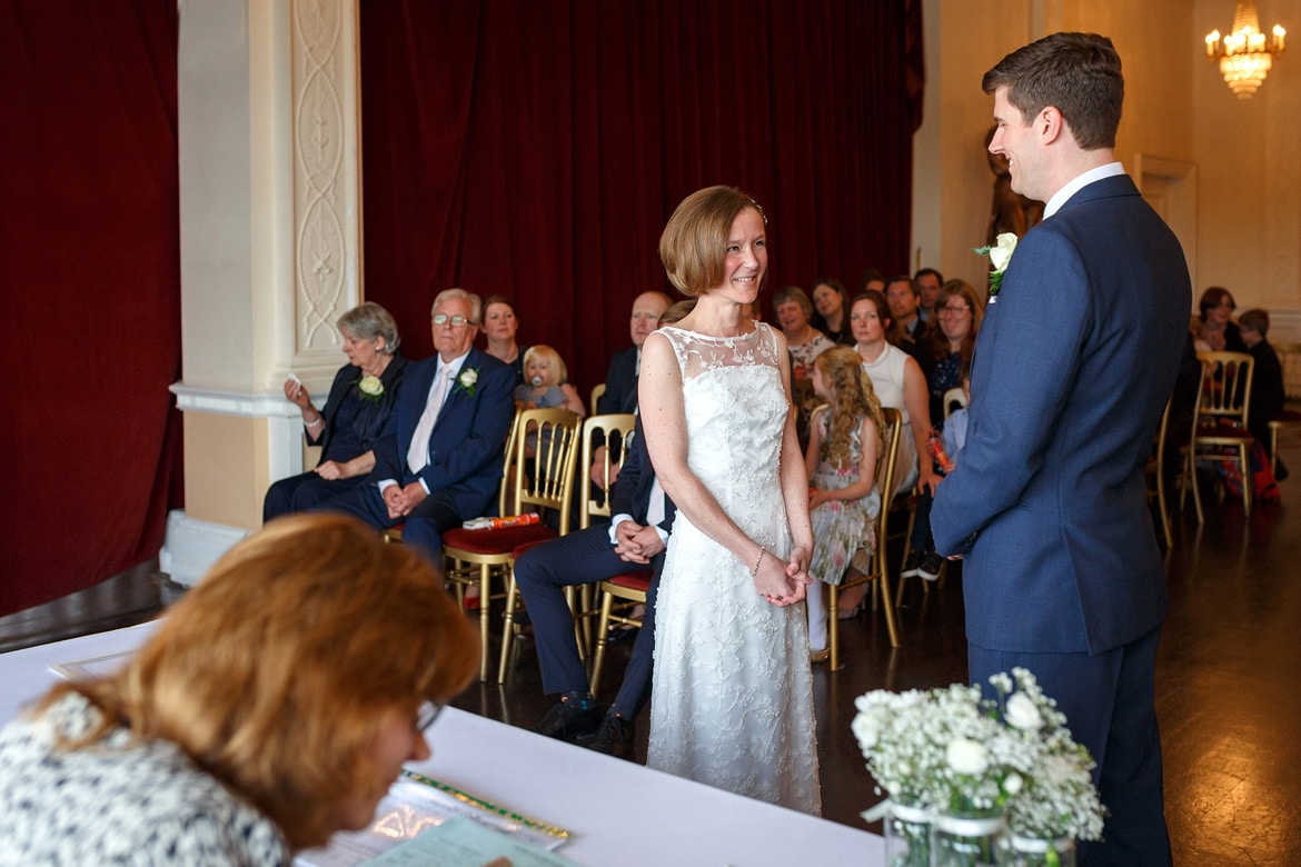 a trafalgar tavern wedding ceremony