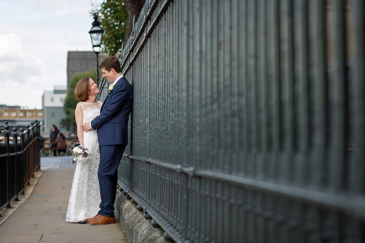 on the embankment of the thames