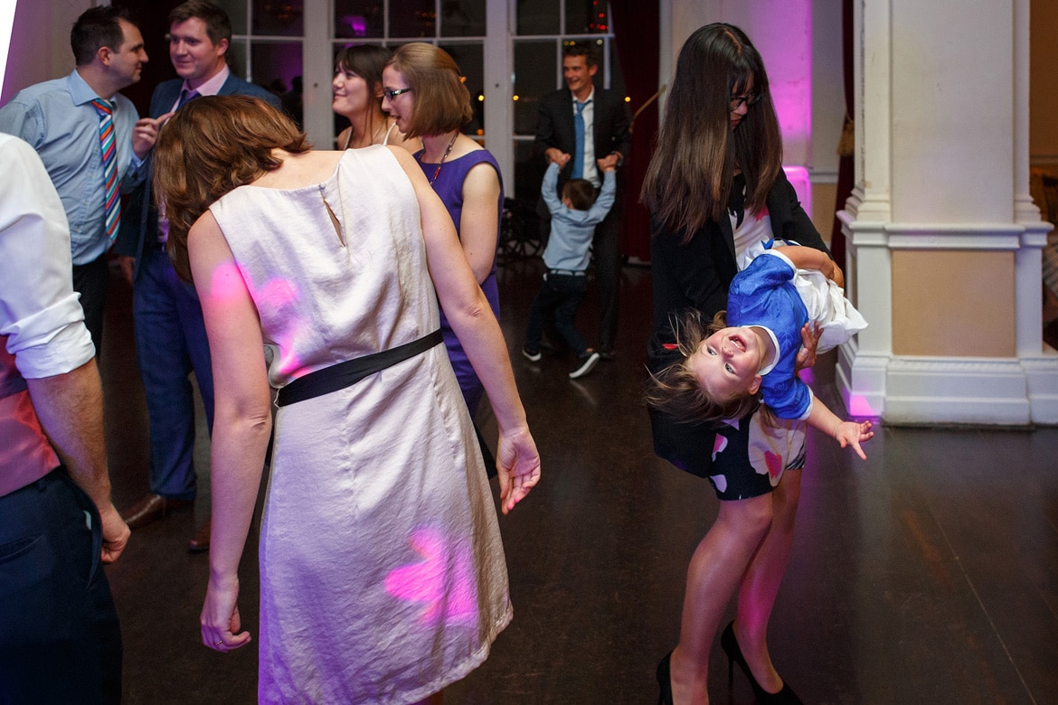 babies enjoying the dancefloor