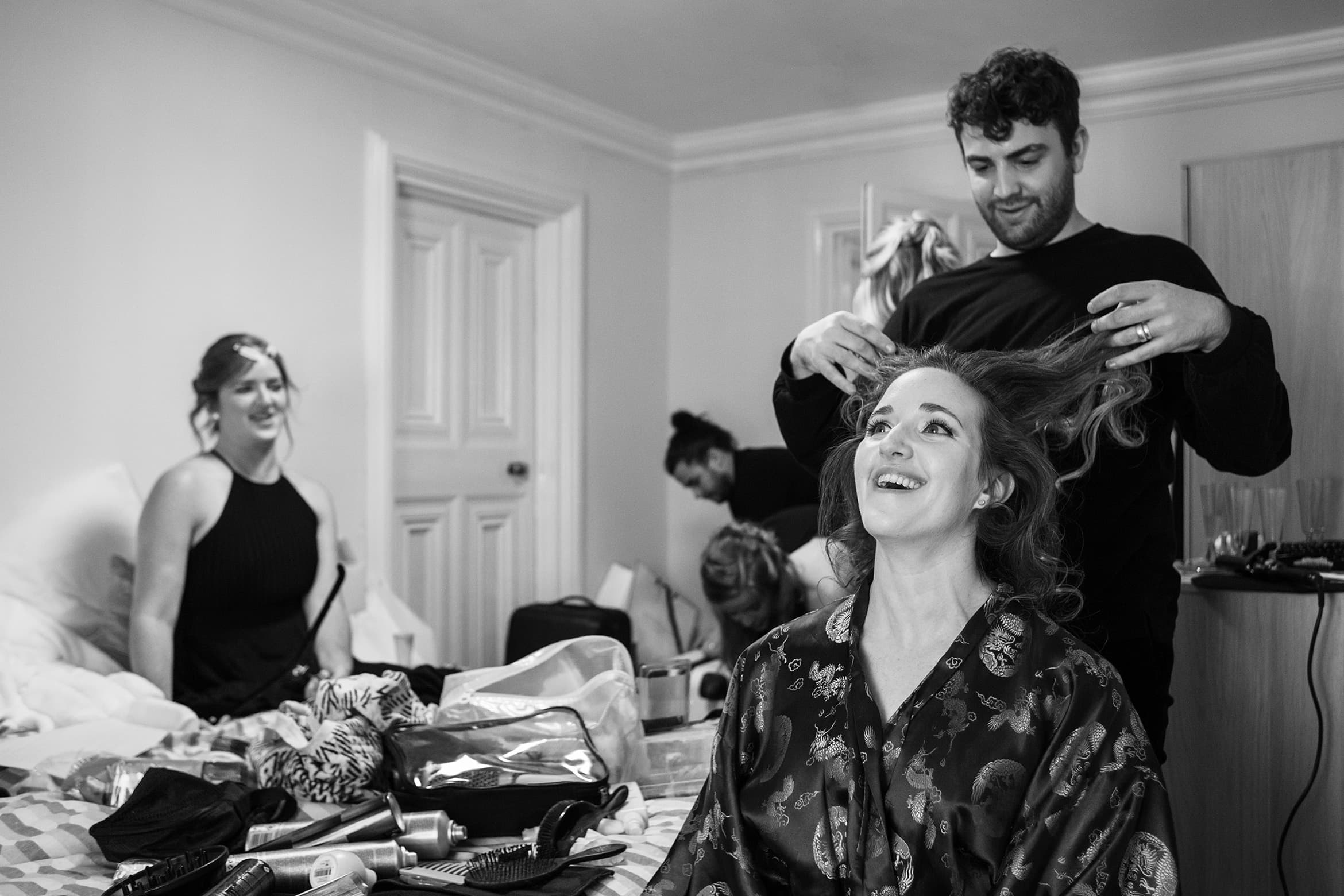 bridal preparations at pembroke college